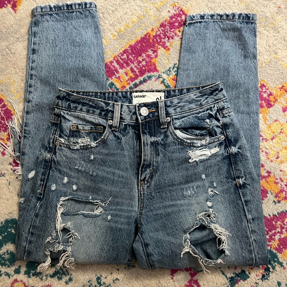 Garage Ripped Jeans